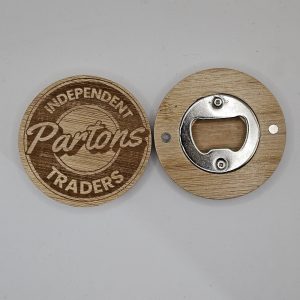 Wooden Bottle Opener Fridge Magnet - Personalised