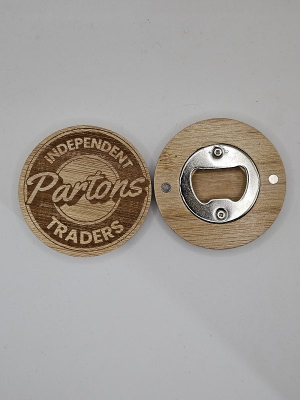 Wooden Bottle Opener Fridge Magnet - Personalised