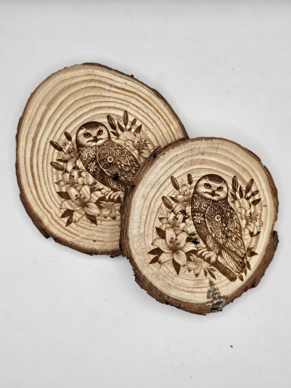 Wooden Coasters - Bird Designs - Image 20