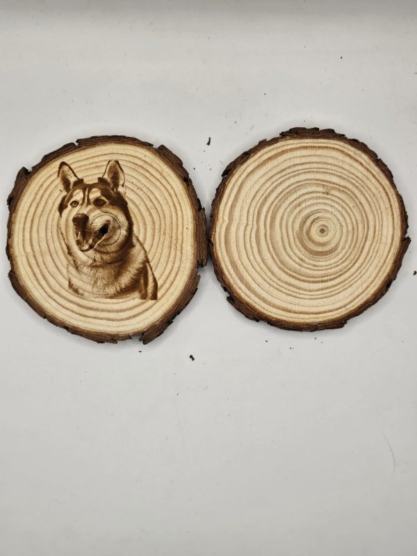 Wooden Coasters - Dog Breed Designs - Image 16