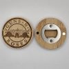 Wooden Bottle Opener - Fridge Magnet - Bands - Image 11