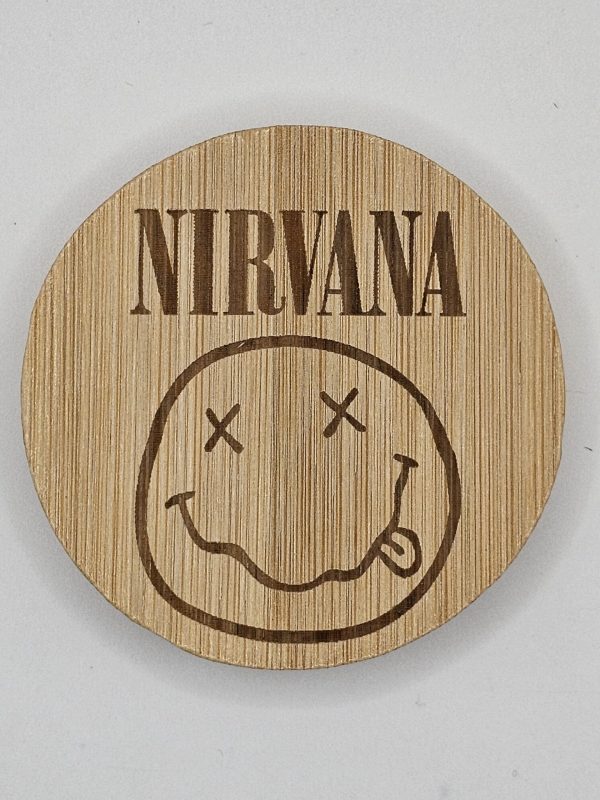 Wooden Bottle Opener - Fridge Magnet - Bands - Image 4