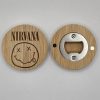 Wooden Bottle Opener - Fridge Magnet - Bands - Image 5