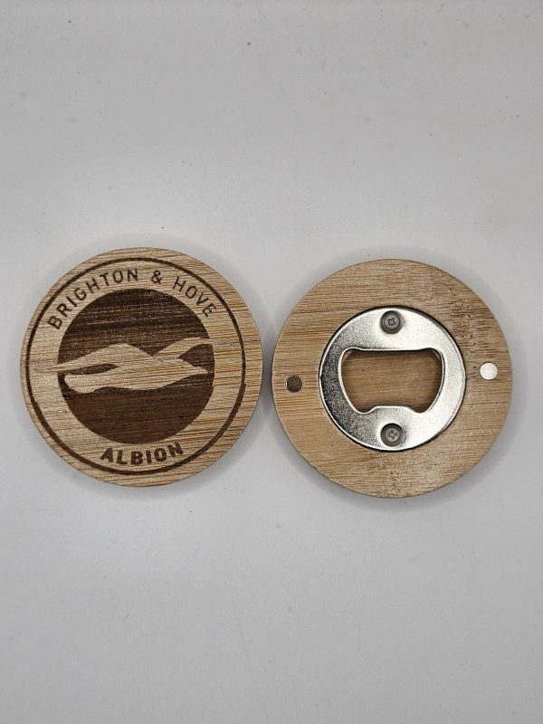 Wooden Bottle Opener - Fridge Magnet - Football Teams - Image 17