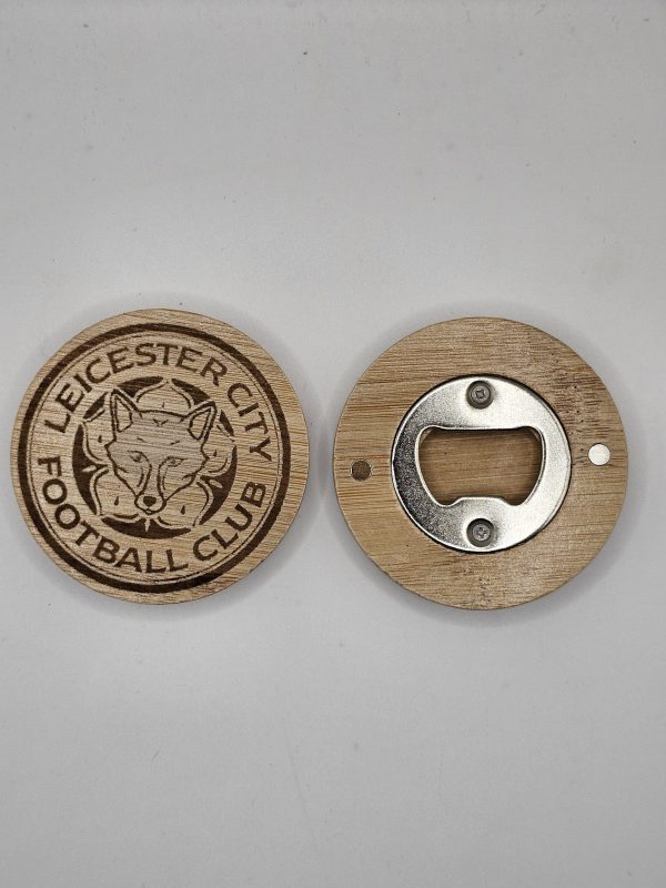 Wooden Bottle Opener - Fridge Magnet - Football Teams - Image 37