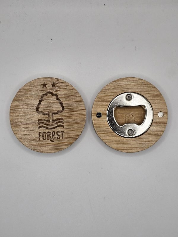 Wooden Bottle Opener - Fridge Magnet - Football Teams - Image 15