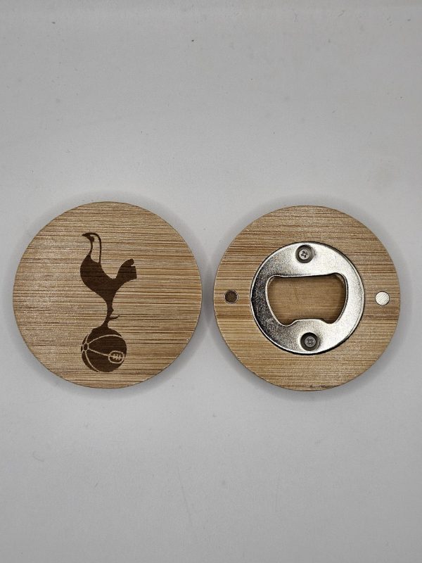 Wooden Bottle Opener - Fridge Magnet - Football Teams - Image 35