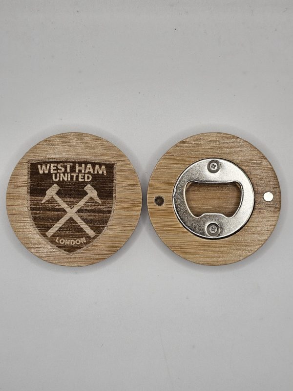 Wooden Bottle Opener - Fridge Magnet - Football Teams - Image 29