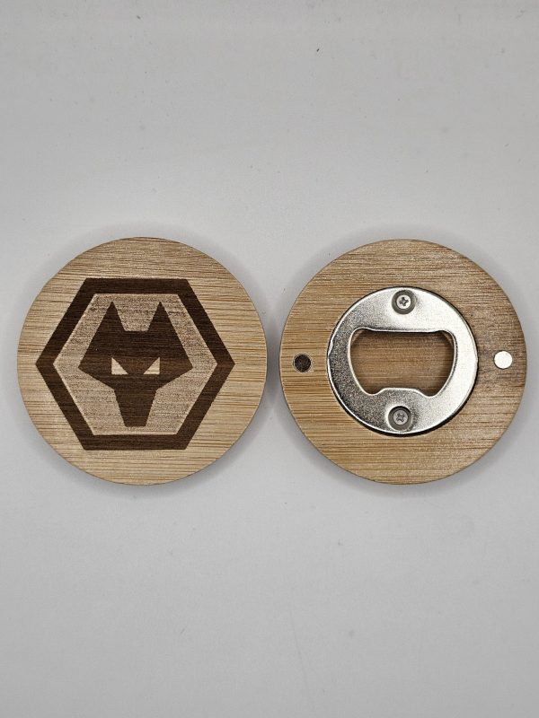Wooden Bottle Opener - Fridge Magnet - Football Teams - Image 33