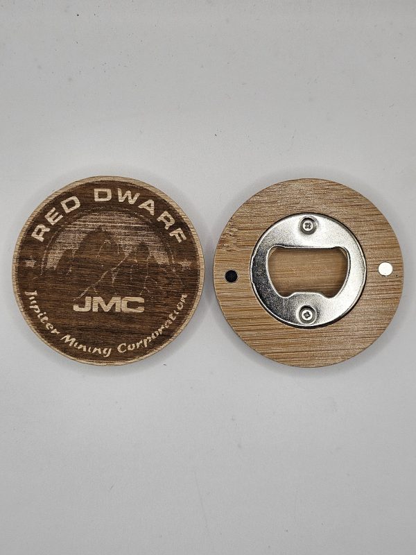 Wooden Bottle Opener - Fridge Magnet - Various Designs - Image 5