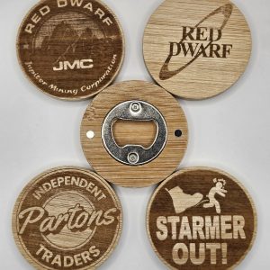 Wooden Bottle Opener - Fridge Magnet - Various Designs